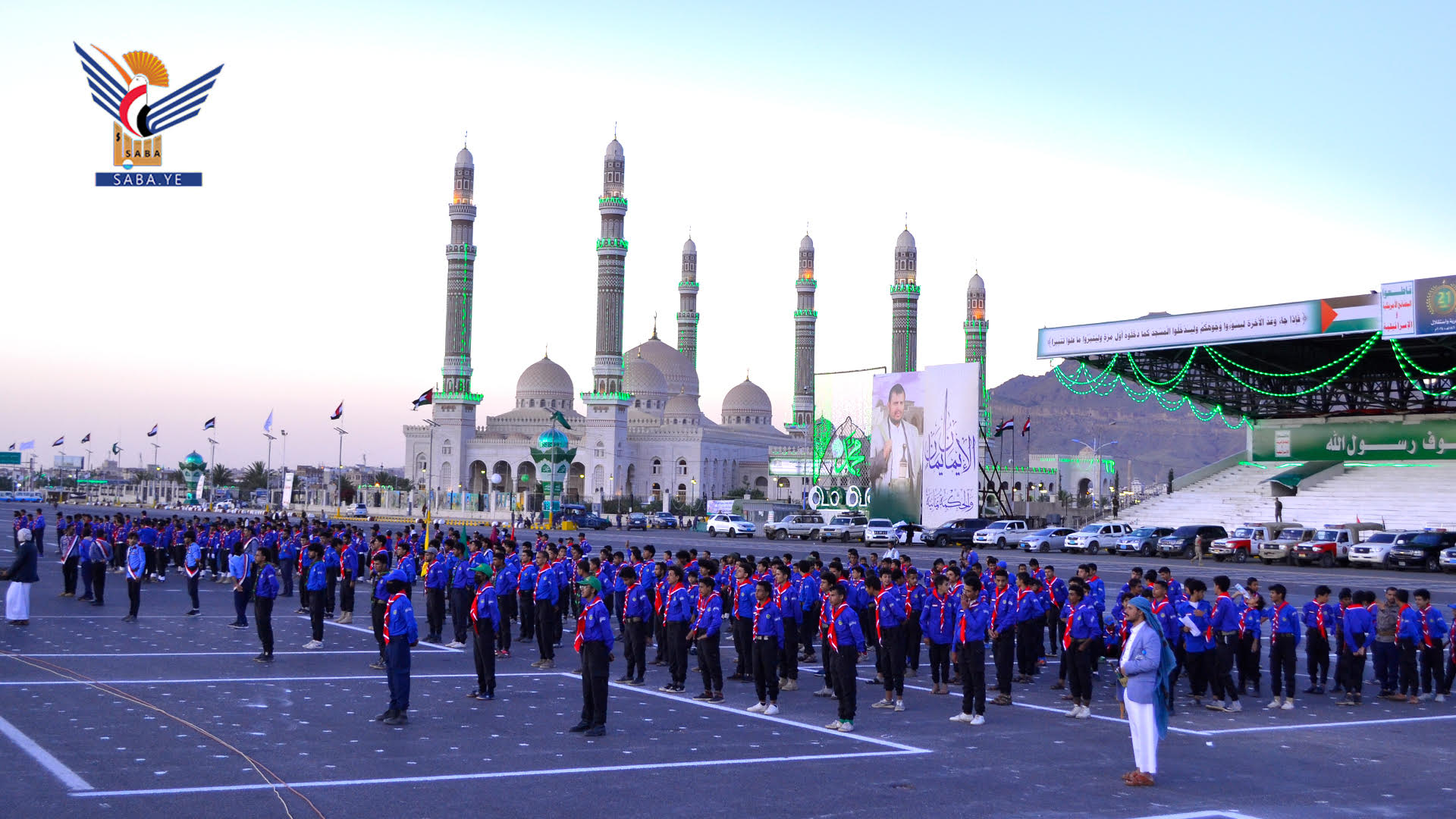 ميدان السبعين يشهد مهرجاناً شبابياً كشفياً احتفاءً بالعيد العاشر لثورة 21 سبتمبر